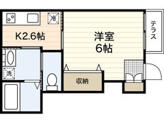 Fair court安東 No．1の間取り画像