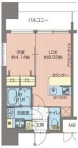プレジオ城北の間取り画像