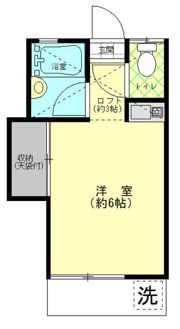 リバーサイド港南の間取り画像