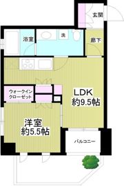 ミオカステーロ代々木の間取り画像
