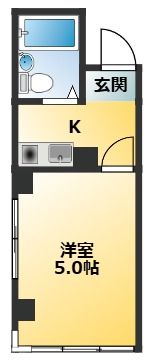 メゾン武蔵小山の間取り画像