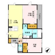 クレストヒルの間取り画像