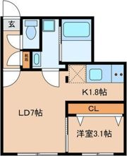 quador今池EASTの間取り画像