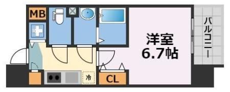 アドバンス上町台Ⅱクレイドルの間取り画像