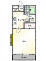 アークヒルズ西古松の間取り画像