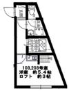 サンライズパーク山手の間取り画像