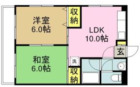 グリーンサンハイツの間取り画像