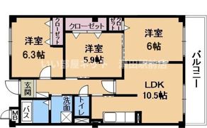 プリムヴェールの間取り画像