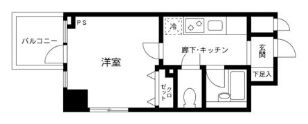 プライムアーバン飯田橋の間取り画像