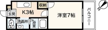カーサ大塚の間取り画像