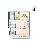 Hackberry雅の間取り画像