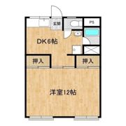よしの荘A棟の間取り画像