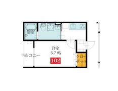 スマーブル武蔵野の間取り画像