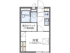 レオパレスサンバードの間取り画像