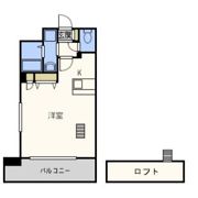 プレサンス心斎橋モデルノの間取り画像