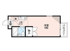 コーポスガIIの間取り画像