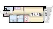 CITYSPIRE神戸元町Ⅰの間取り画像