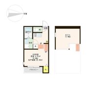 LEGARE卸町の間取り画像