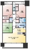 シャリエパークナード南草津の間取り画像