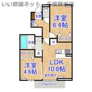 フォレストウッド A棟の間取り画像