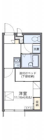 レオパレス坂之台ビレッジの間取り画像