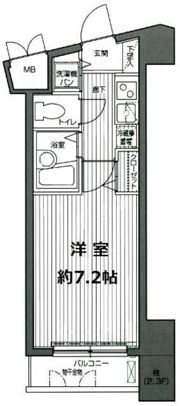 グランド・ガーラ渋谷の間取り画像