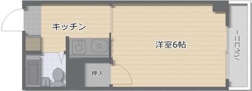 ロビンマンションの間取り画像