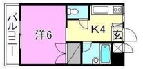 サンハイツ桑原の間取り画像