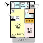 Elvita(エルヴィータ)の間取り画像