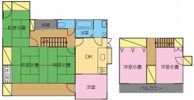 乾町賃貸住宅の間取り画像