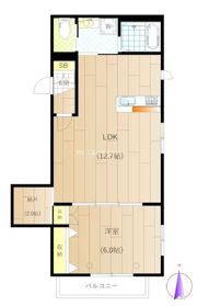 クレストSKの間取り画像