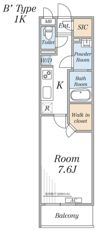 （仮称）リブリ・さいたま市南区辻⑤の間取り画像