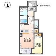 ヒルズ スペースの間取り画像
