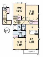 Centrieva B棟の間取り画像