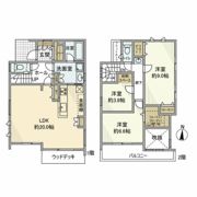 水子戸建の間取り画像