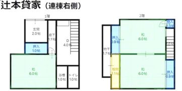 貸家 門真市寿町の間取り画像