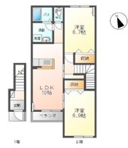 アベックス南の間取り画像