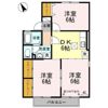 セジュール北浦 Bの間取り画像