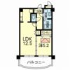 ｳｯﾄﾞﾌｫﾚｽﾄﾏﾝｼｮﾝB棟の間取り画像