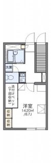 レオパレスロータスの間取り画像