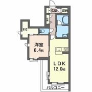 シャーメゾンオークの間取り画像