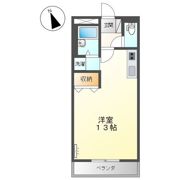 コンフォース亀山Ⅰの間取り画像