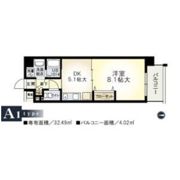 ウィステリア西梅田の間取り画像