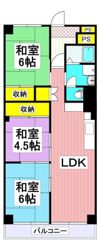 水前寺ビル(東棟) 東棟の間取り画像