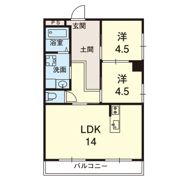 KCハイツの間取り画像