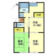 第一藤永ハイツの間取り画像