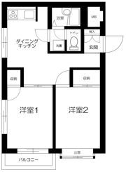 ロジマンエイトの間取り画像