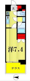 スカイコート押上壱番館の間取り画像