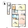 ハレカピリナ新涯の間取り画像