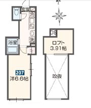 MELDIA星川の間取り画像